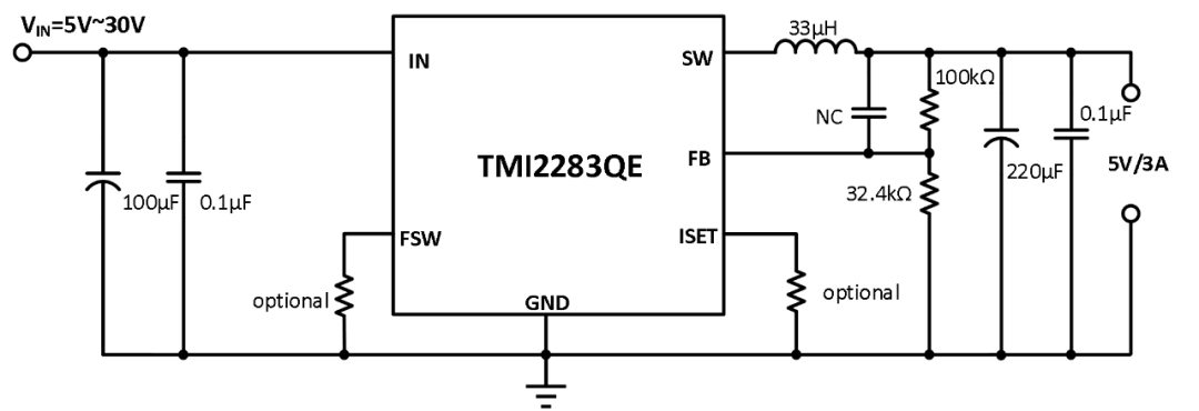 拓尔微TMI2283QE同步降压转换器赋能新一代多口桌面充电站