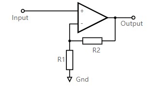 運算放大器同相放大器電路設計