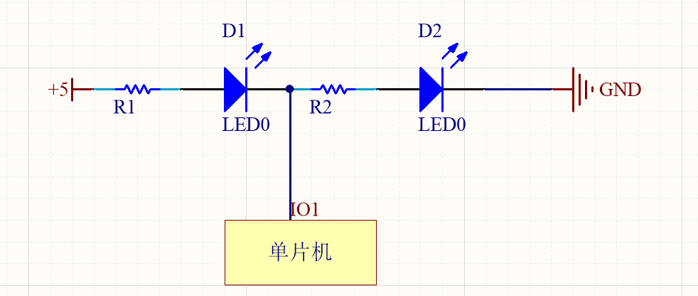 led