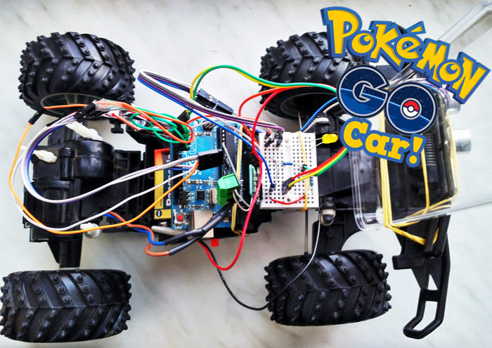 如何使用Arduino制造出一个精灵宝可梦Go孵蛋车？