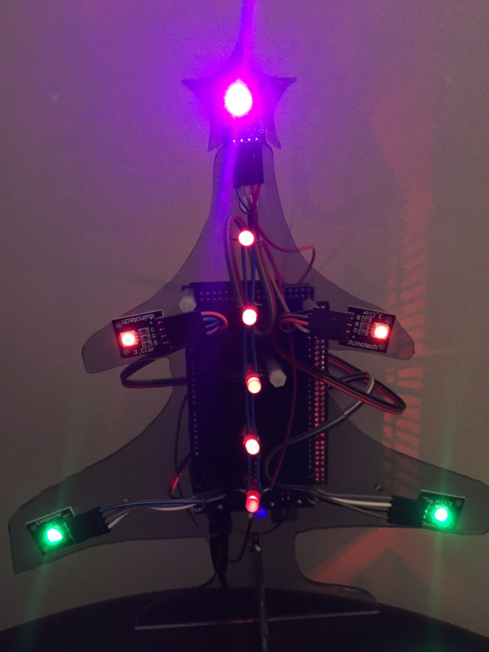 用ROHM传感器套件<b>制作</b>Arduino LED<b>圣诞树</b>