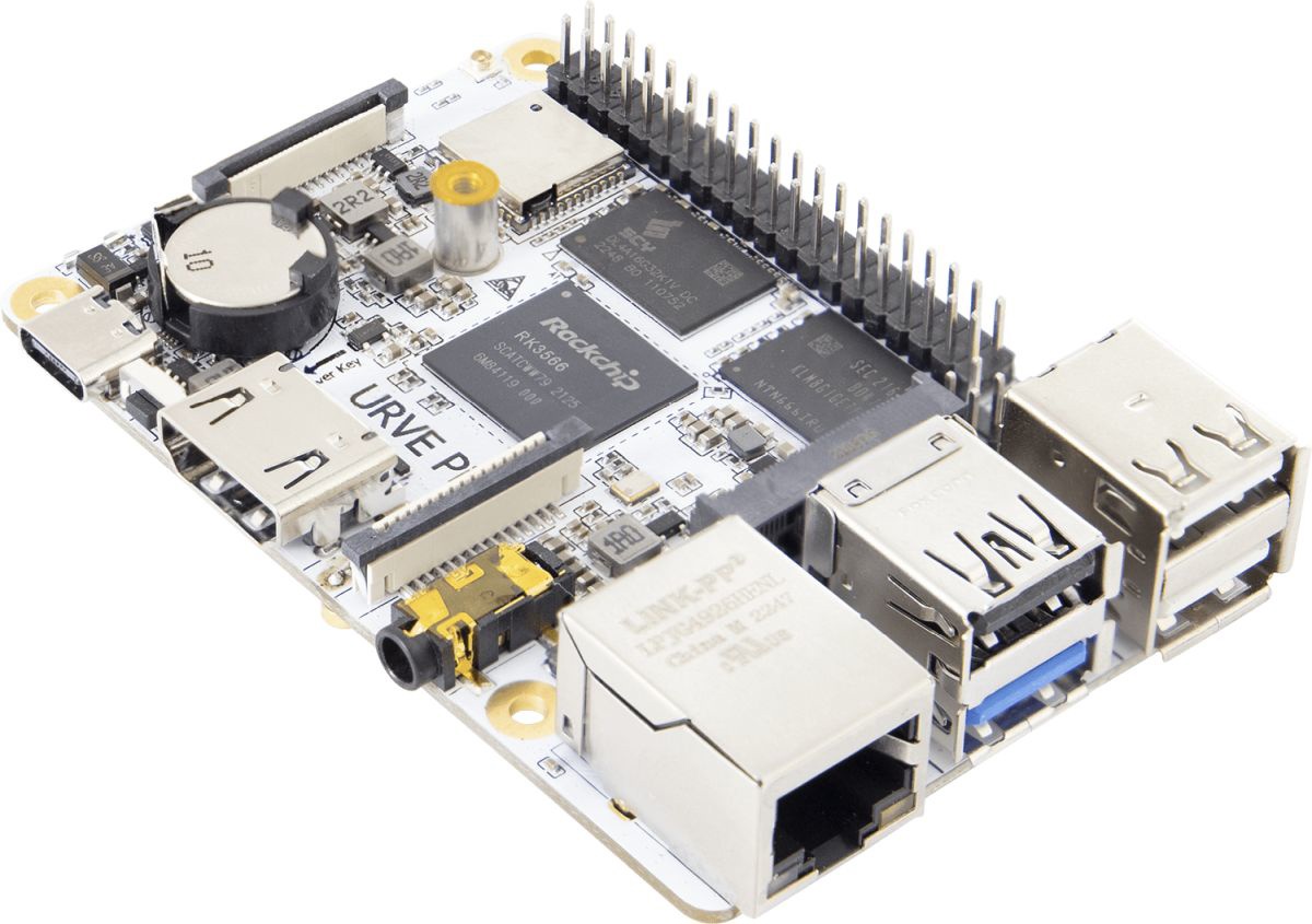 URVE Board Pi 单板计算机发布：采用瑞<b>芯</b><b>微</b> RK3566 <b>芯片</b>，支持 M.2 SATA 和<b>以太网</b>接口