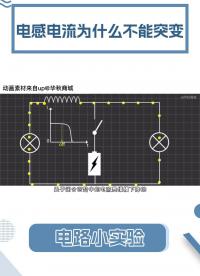 妙~終于明白電感的電流為什么不突變了！#電感 #模擬電路 #電路原理 