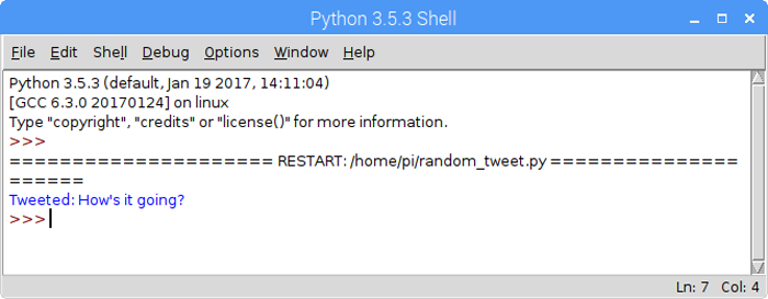 python