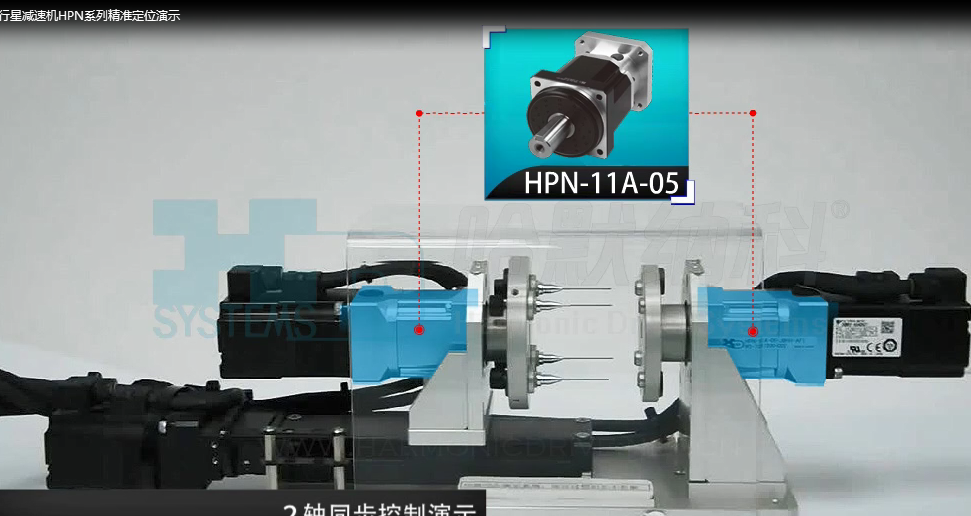 行星减速机HPN系列精准定位演示#机器人 #芯片制造 