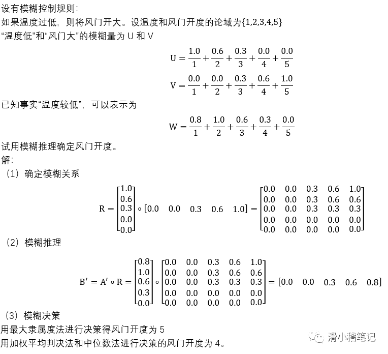 MATLAB学习笔记之模糊算法2