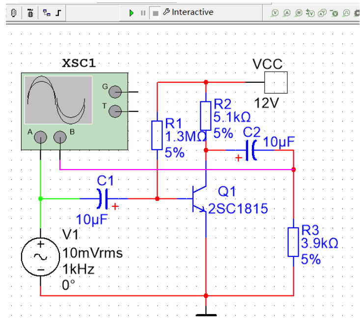 基本共發(fā)射極放大電路的仿真分析(三)