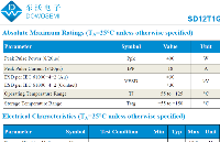 SD12T1G 国产静电ESD防护器件品牌 东沃DOWO