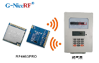 无线射频模块RF4463Pro应用：燃气表抄表系统