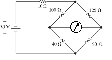 直流單電橋的電路計(jì)算步驟