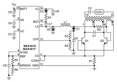 电荷泵和升压型DC-DC转换器方案用于为串联或并联的白光LED供电