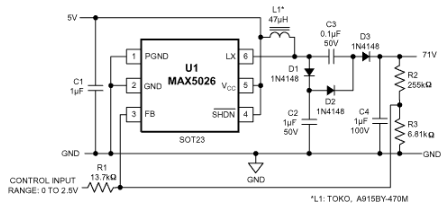 低噪聲<b class='flag-5'>APD</b><b class='flag-5'>偏置</b><b class='flag-5'>電路</b>