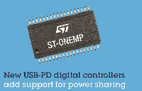 基于ST 意法半導體ST-ONE和MASTERGAN4的超高功率密度65W USB Type-C PD 3.1解決方案