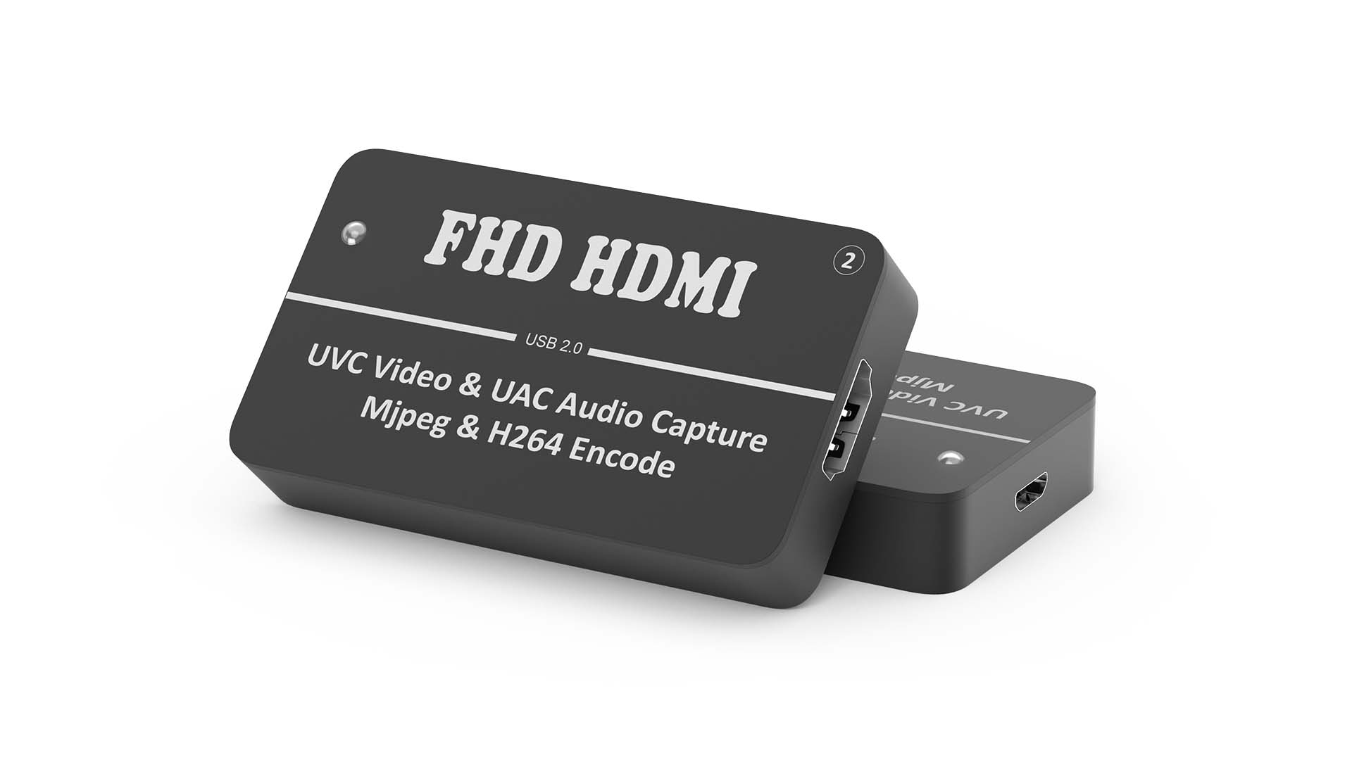 HDMI全高清音视频采集卡(H264硬编码UVC)LCC260-双码流#H.264 #AMCAP #采集卡 