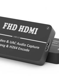 HDMI全高清音視頻采集卡(H264硬編碼UVC)LCC260-雙碼流#H.264 #AMCAP #采集卡 