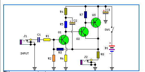 使用3个晶体管的便携式<b class='flag-5'>耳机</b><b class='flag-5'>放大器</b><b class='flag-5'>电路</b>分享