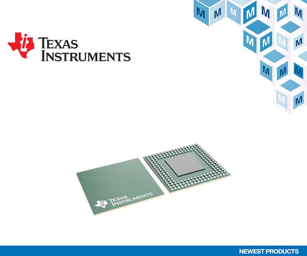 贸泽电子开售Texas Instruments AWR1843AOP汽车雷达传感器