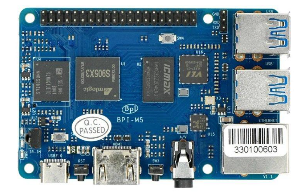 Banana Pi BPI-M5 與 Raspberry Pi 4性能測試比較