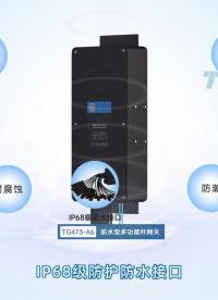 防水智慧燈桿網關TG473-A6  邊緣計算控制網關 IP68 POE供電
