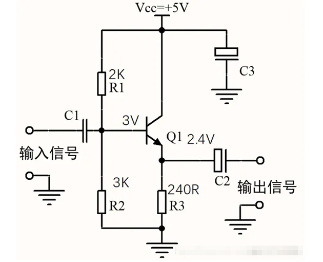 射極跟隨電路的參數設計