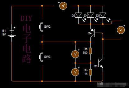 復合三極管電路的工作原理