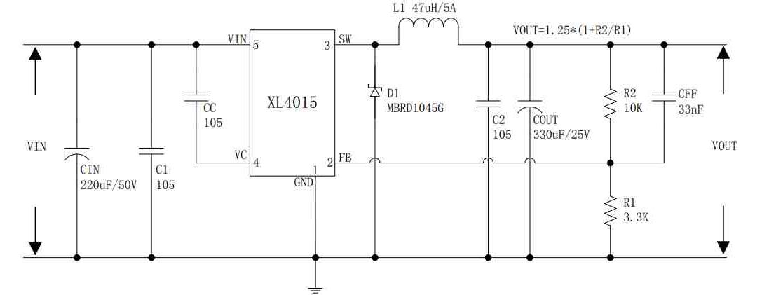 使用可調電流限制器增強XL4015 DC到DC降壓轉換器的簡單方法