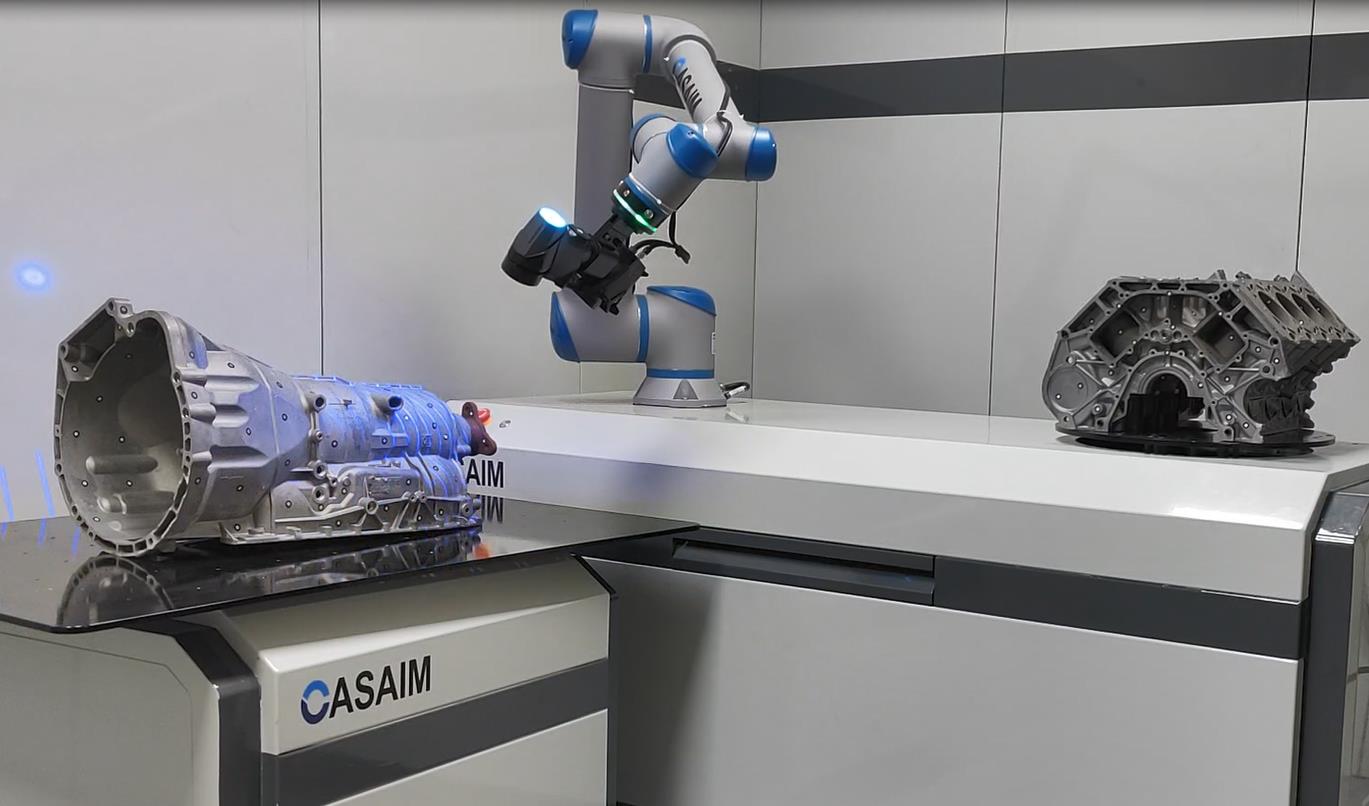 光学工业自动化检测变速箱三维扫描尺寸批量检测设备CASAIM