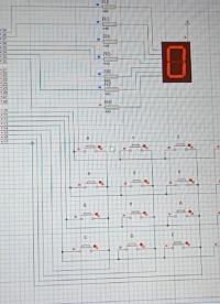 矩阵键盘数码管显示#单片机 