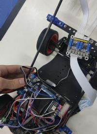 智能車四輪電磁開跑了#單片機 #電機 