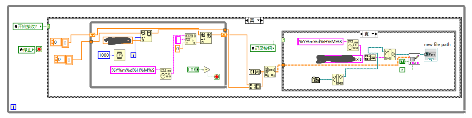 labview數據保存為excel文件