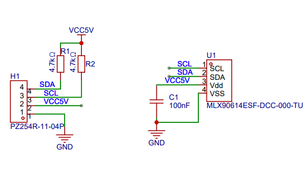 基于STM32物联网开发板(3)--红外测温MLX90614