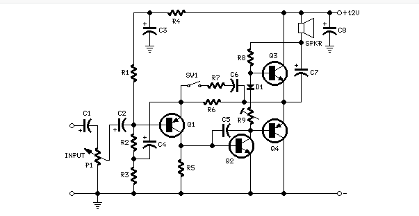 <b class='flag-5'>一</b>款迷你<b class='flag-5'>音頻放大器</b>電路