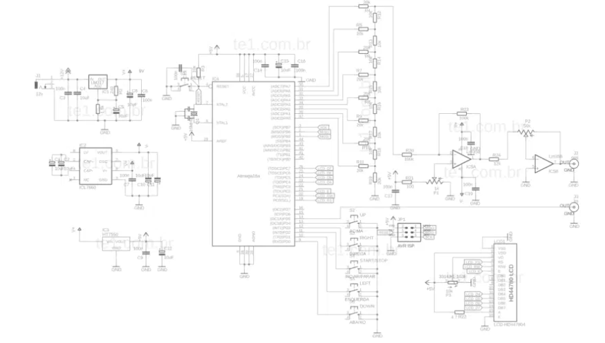 DDS信号发生器原理图/电路板