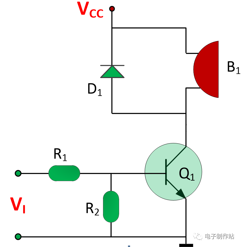 <b class='flag-5'>一种</b><b class='flag-5'>常见</b>的蜂鸣器驱动电路