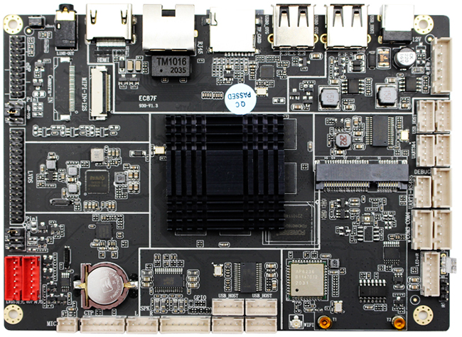 基于瑞芯微RK3288的广告机智能终端主板和收银机主板方案