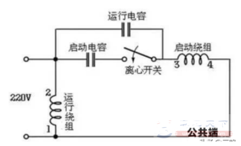 单相交流电机