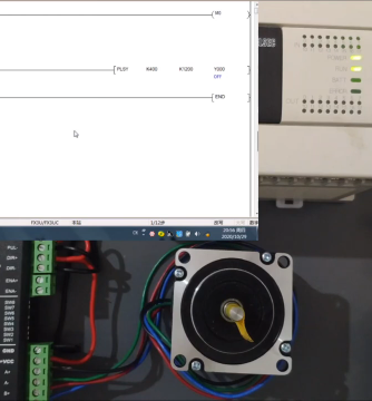 步进电机,plc