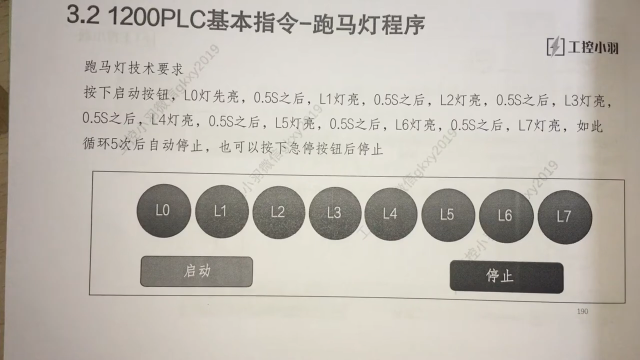 1200PLC如何做跑马灯程序？用这个指令两步就可以做出跑马灯程序#硬声创作季 