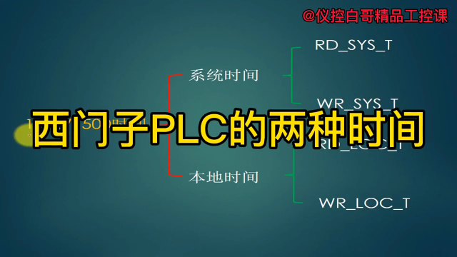 西門子PLC兩種時間介紹#plc #電工 #工業(yè)自動化 #儀控白哥 #硬聲創(chuàng)作季 
