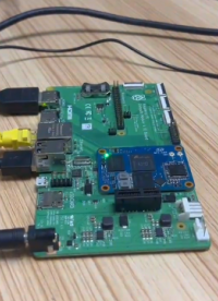 Banana Pi CM4計算機模組測試樹莓派底板，兼容其大部分功能
#嵌入式開發 #開源硬件 