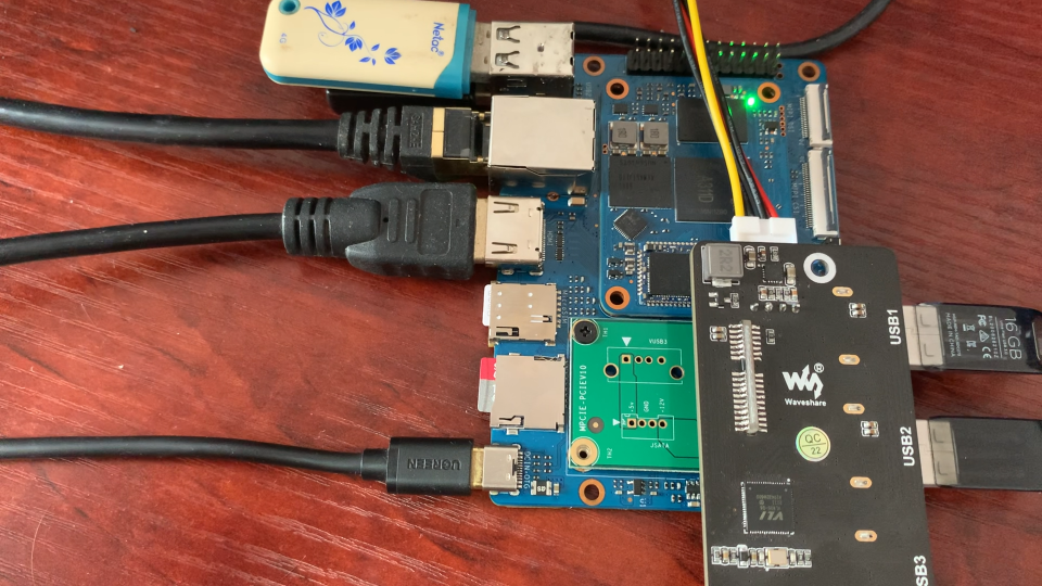 Banana Pi BPI-CM4計(jì)算機(jī)模組測(cè)試PCIe轉(zhuǎn)USB HUB功能
#linux #嵌入式開發(fā) 