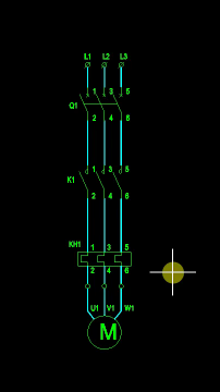 電氣原理圖主回路 #電工 #電路 #繪圖#硬聲創(chuàng)作季 