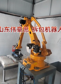硝酸盐全自动拆包机 自动破袋机器人定制 #拆包机器人 #非标定制 #生产厂家 