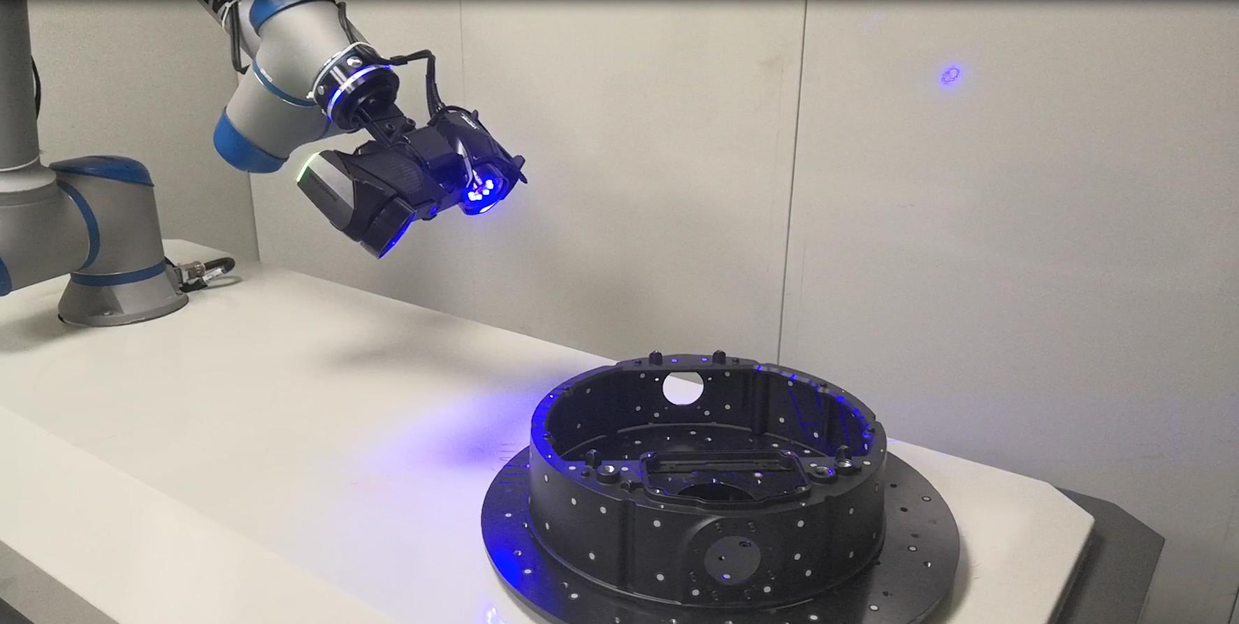 CASAIM IS自动化检测设备厂家灯具零部件轮廓扫描自动三维尺寸测量