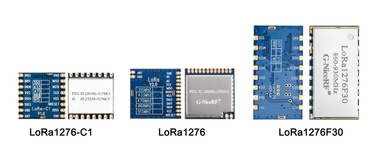 思为无线采用sx1276的LoRa模块有哪些？