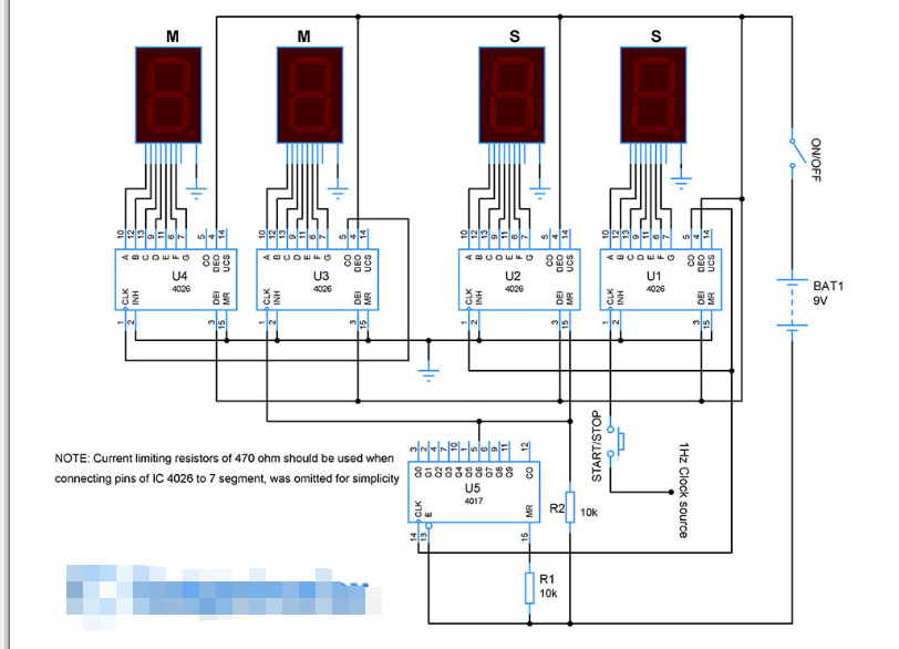 如何使用<b class='flag-5'>数字</b>IC4026和4017<b class='flag-5'>构建</b>一个<b class='flag-5'>秒表</b>