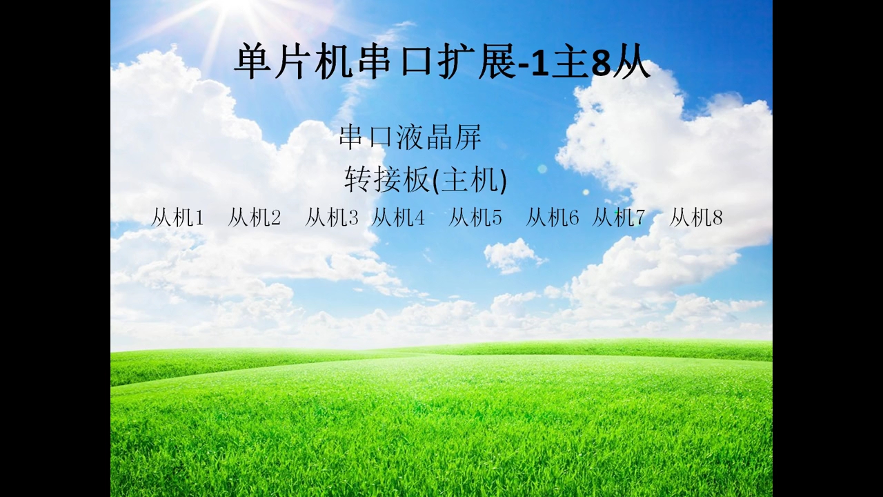 串口擴(kuò)展-1主多從 #單片機(jī) #電路 #電子愛好者 #單片機(jī)開發(fā) #電子電工 #智能控制 #物聯(lián)網(wǎng)