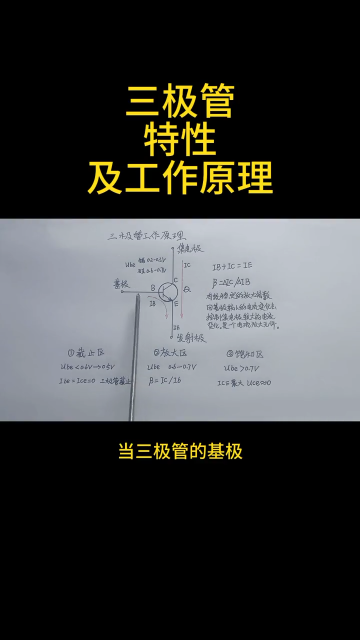  三极管特性及——工作原理