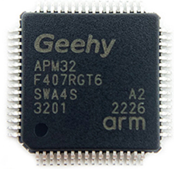 支持燒錄Geehy極海半導體的32位微控制器APM32F407RET6