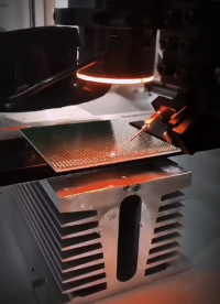 激光锡焊机焊接样品测试，精准控温，激光定点加热，不损伤基板。#激光焊接机 
